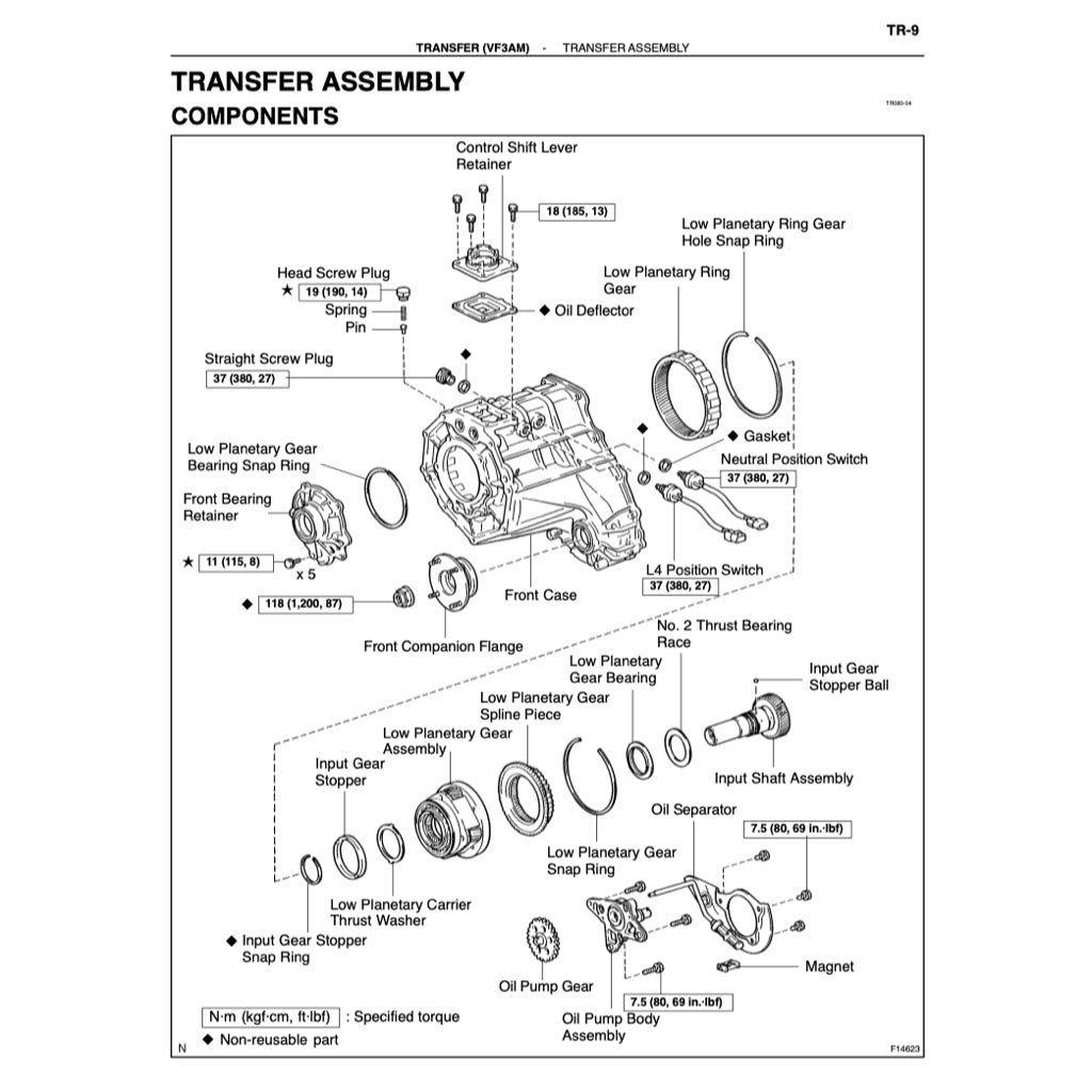 TOYOTA 4RUNNER N180 1996-2002 Full Manual Set – Repair & Maintenance Manual
