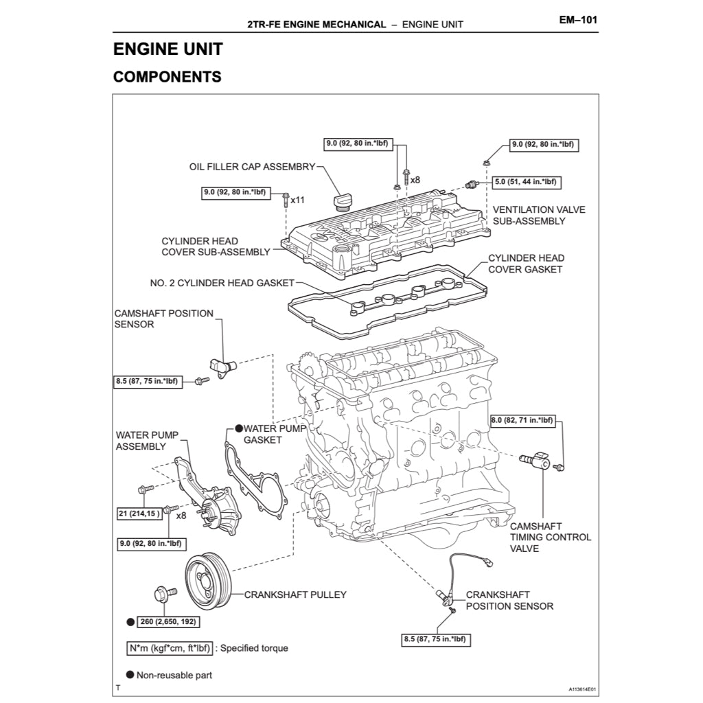 TOYOTA TACOMA N220-N270 2004-2015 Full Manual Set – Repair & Maintenance Manual