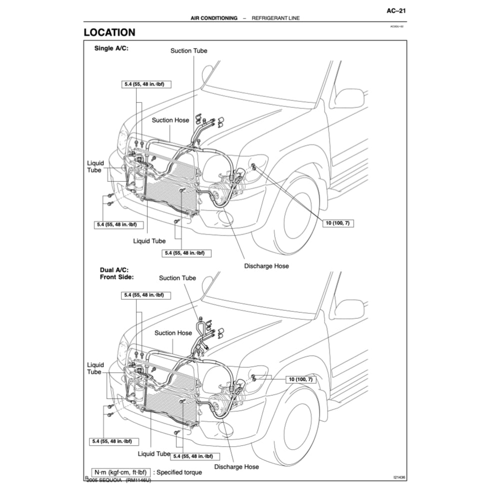 TOYOTA SEQUOIA UCK35/45 2000-2007 Full Manual Set – Repair & Maintenance Manual