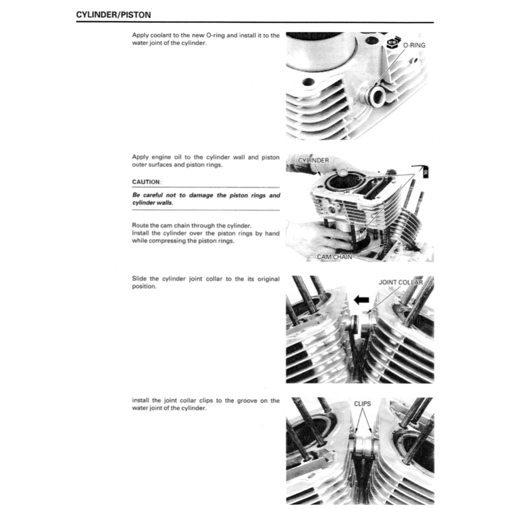 HONDA SHADOW VT600C / CD / VLX 1988-2006 Full Manual Set – Repair & Maintenance Manual and User Handbook