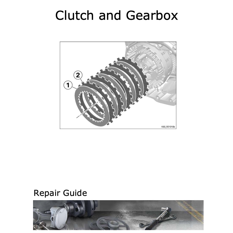BMW F750GS K80 2018-2023 Full Manual Set – Repair & Maintenance Manual and RIDER'S MANUAL