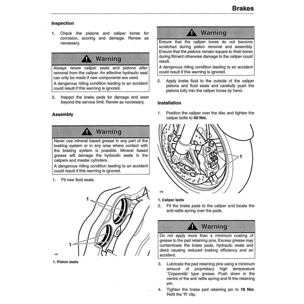 TRIUMPH SPEED TRIPLE 2005-2010 Full Manual Set – Repair & Maintenance Manual and User Handbook