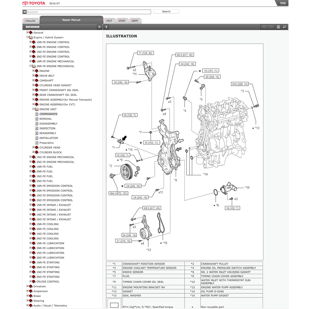 TOYOTA VIOS/YARIS NCP 150 151 NSP 150 151 2013-2022 Full Manual Set – ONLINE Repair & Maintenance Manual