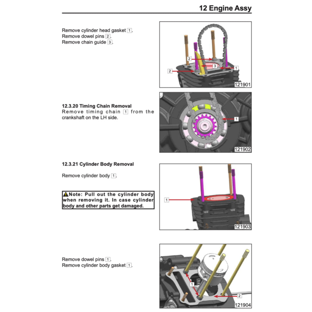 CFMOTO PAPIO II CF125-3 2019-2023 Full Manual Set – Repair & Maintenance Manual and User Handbook