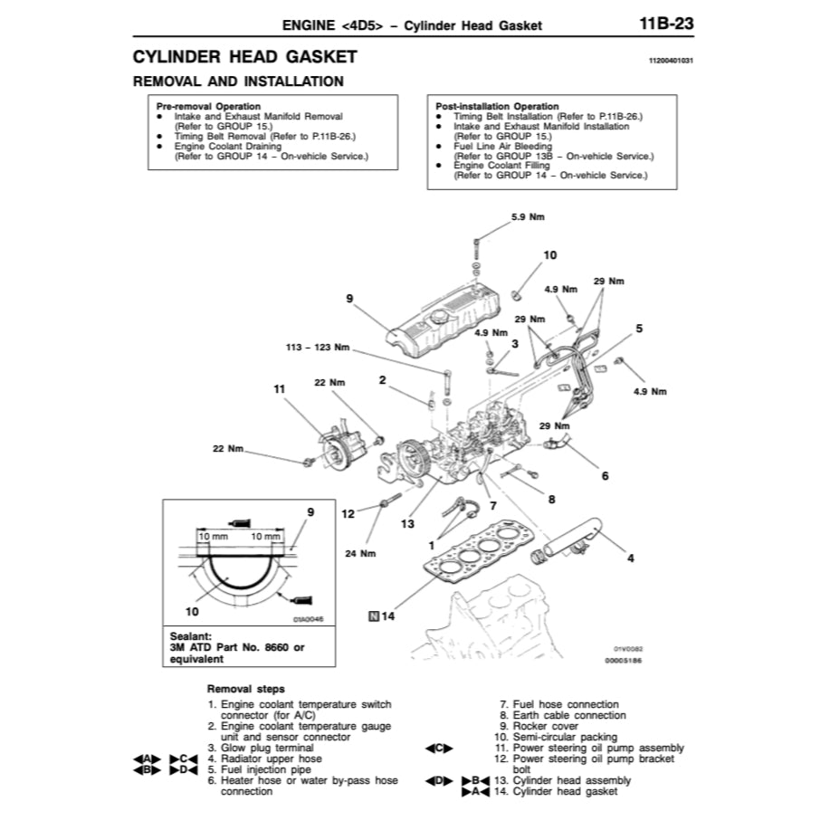 MITSUBISHI PAJERO SPORT 1996-2008 Full Manual Set – Repair & Maintenance Manual