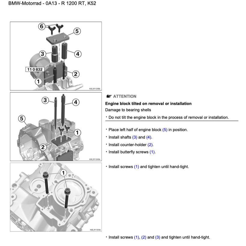 BMW R1200 RT 2014-2018 Full Manual Set – Repair & Maintenance Manual and RIDER'S MANUAL