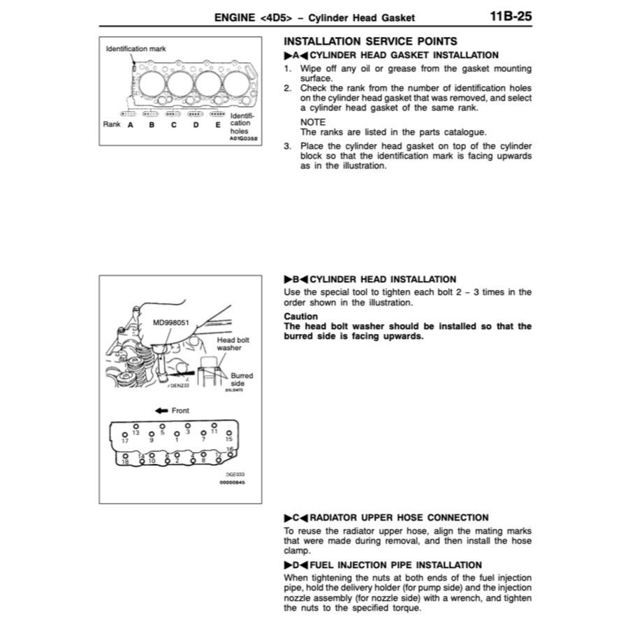 MITSUBISHI PAJERO SPORT 1996-2008 Full Manual Set – Repair & Maintenance Manual