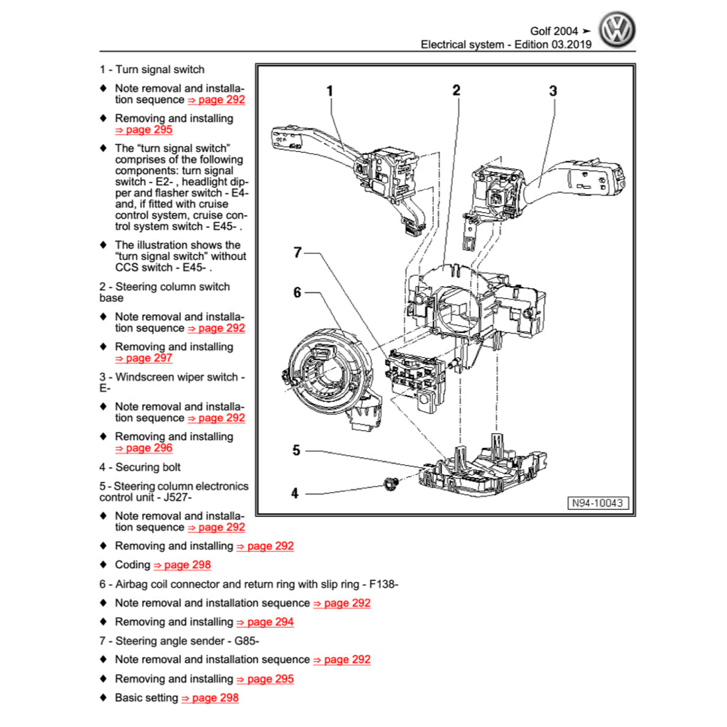 VW JETTA A5 2005-2010 Full Manual Set – Repair & Maintenance Manual