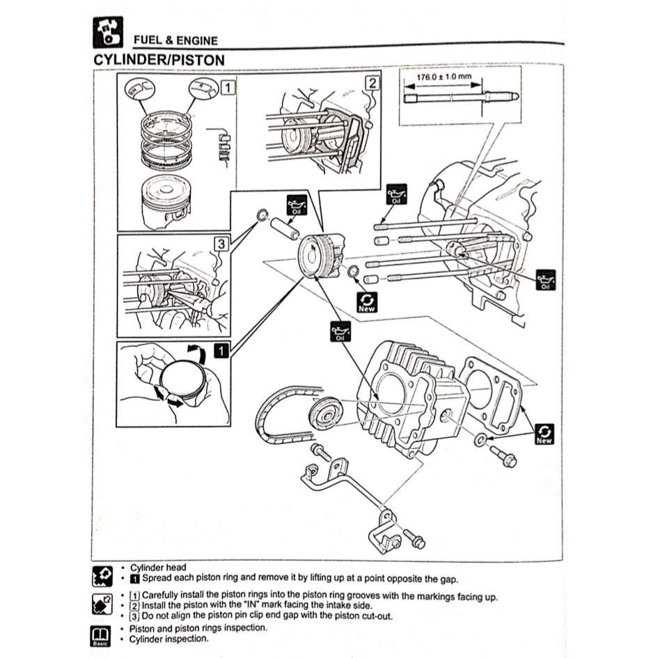 HONDA WAVE ALPHA 110 AFP1100SF 2023+ Full Manual Set – Repair & Maintenance Manual and Spare Parts Catalog andUser Handbook