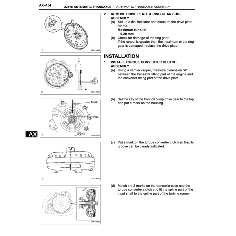 TOYOTA SCION TC ANT10 2004-2010 Full Manual Set – Repair & Maintenance Manual