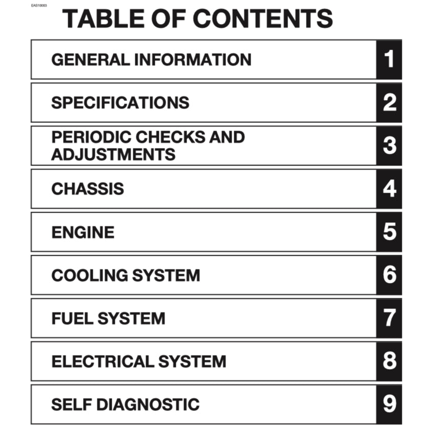 YAMAHA TRACER 9/ TRACER 9 GT MTN890/D 2025+ Full Manual Set – Repair & Maintenance Manual and User Handbook
