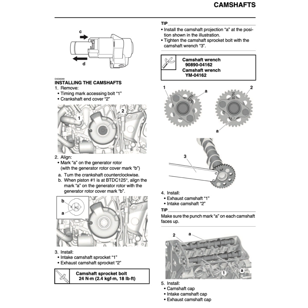 YAMAHA MT-09 MT09 2024+ Full Manual Set – Repair & Maintenance Manual and User Handbook