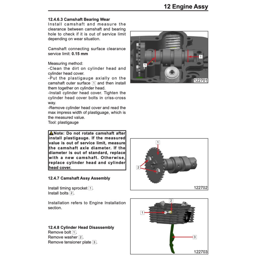 CFMOTO PAPIO II CF125-3 2019-2023 Full Manual Set – Repair & Maintenance Manual and User Handbook