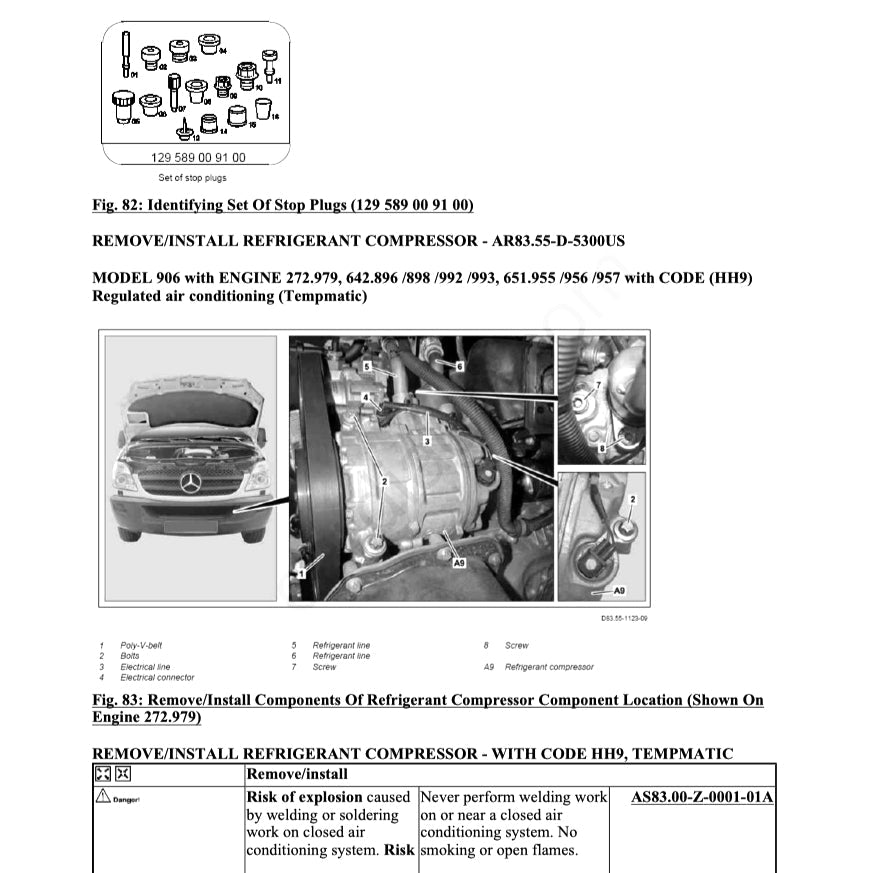 MERCEDES-BENZ SPRINTER 906 2006-2018 Full Manual Set – Repair & Maintenance Manual