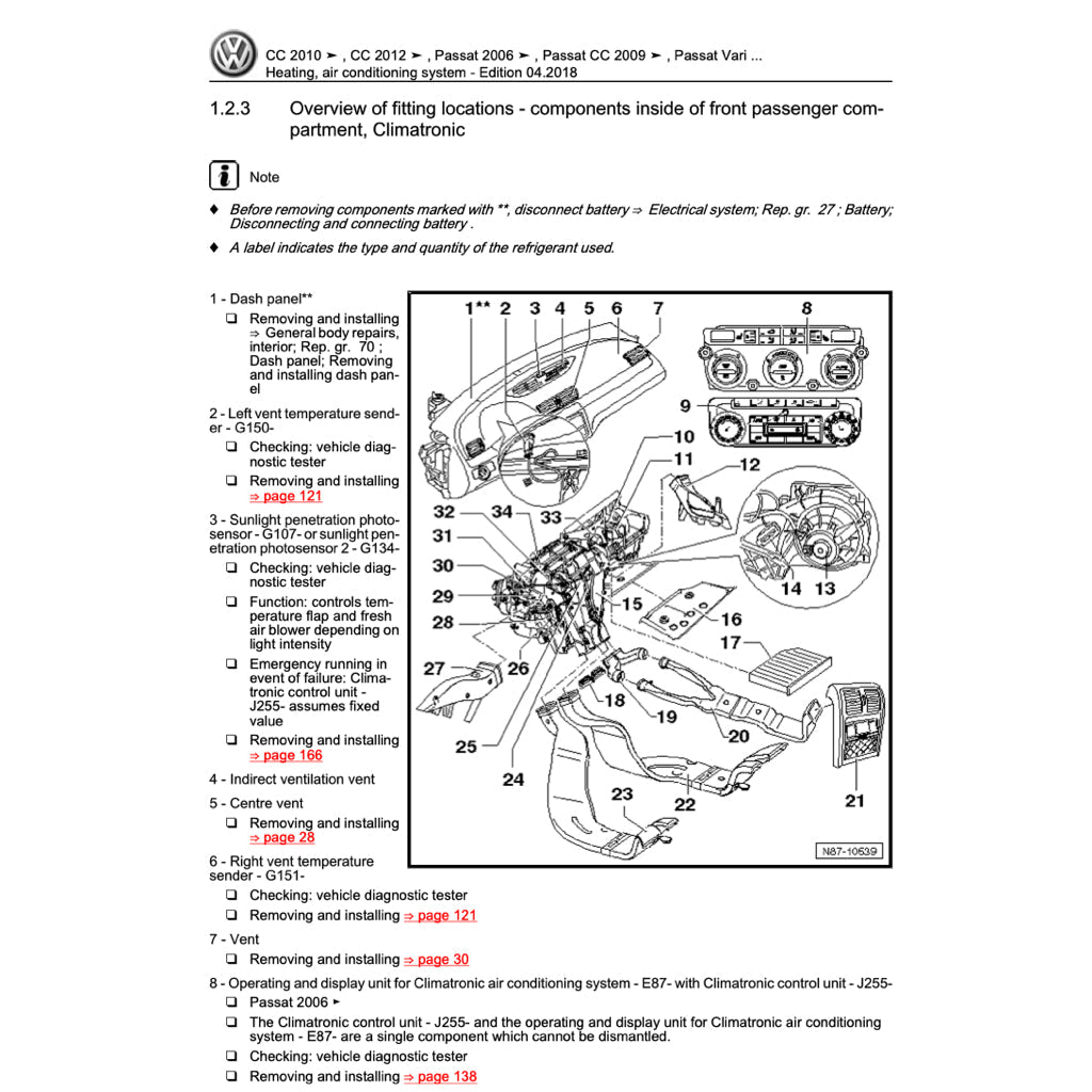 VW PASSAT B6 2005-2011 Full Manual Set – Repair & Maintenance Manual