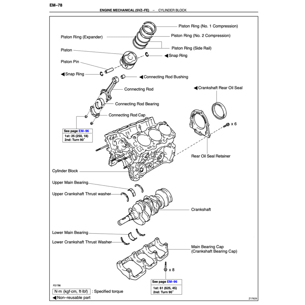 TOYOTA TUNDRA VCK30/40 2000-2004 Full Manual Set – Repair & Maintenance Manual