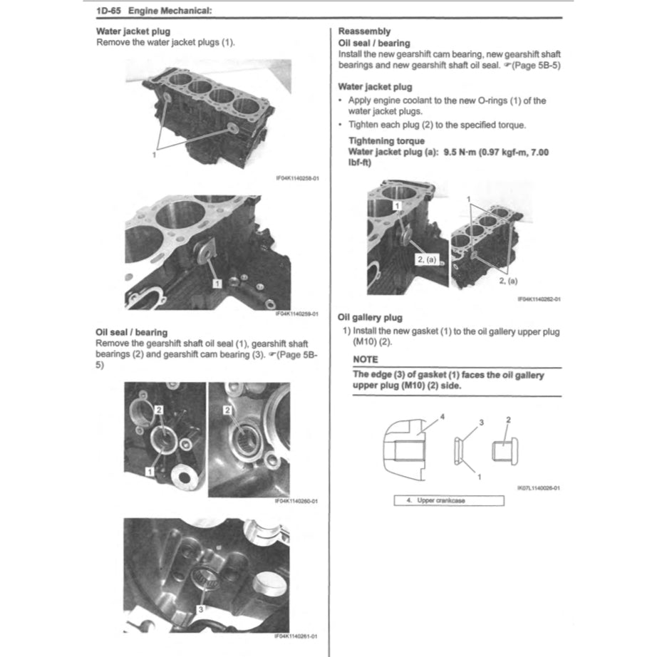 SUZUKI GSX-S1000S KATANA 2019-2023 Full Manual Set – Repair & Maintenance Manual and User Handbook