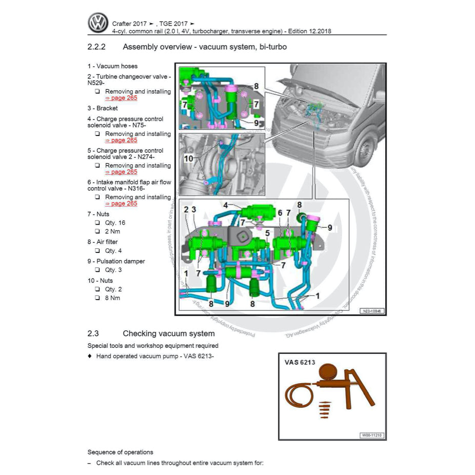 VW CRAFTER SY/SZ 2017+ Full Manual Set – Repair & Maintenance Manual