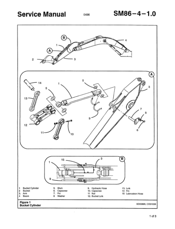 Linkbelt 4300Q Quantum Excavator Service Repair Manual Workshop Guide