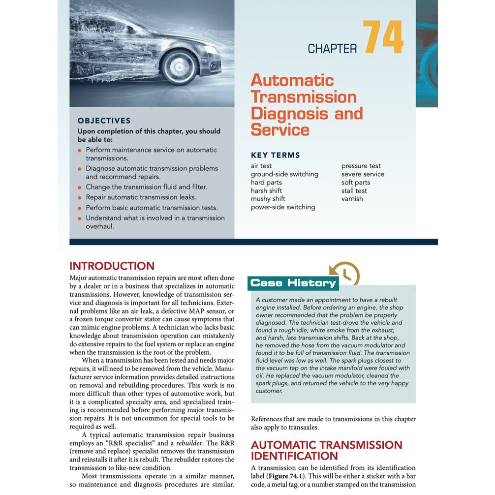 Automotive Service: Inspection, Maintenance, Repair 6th Edition 2018 Full Manual Set – - Tim Gilles