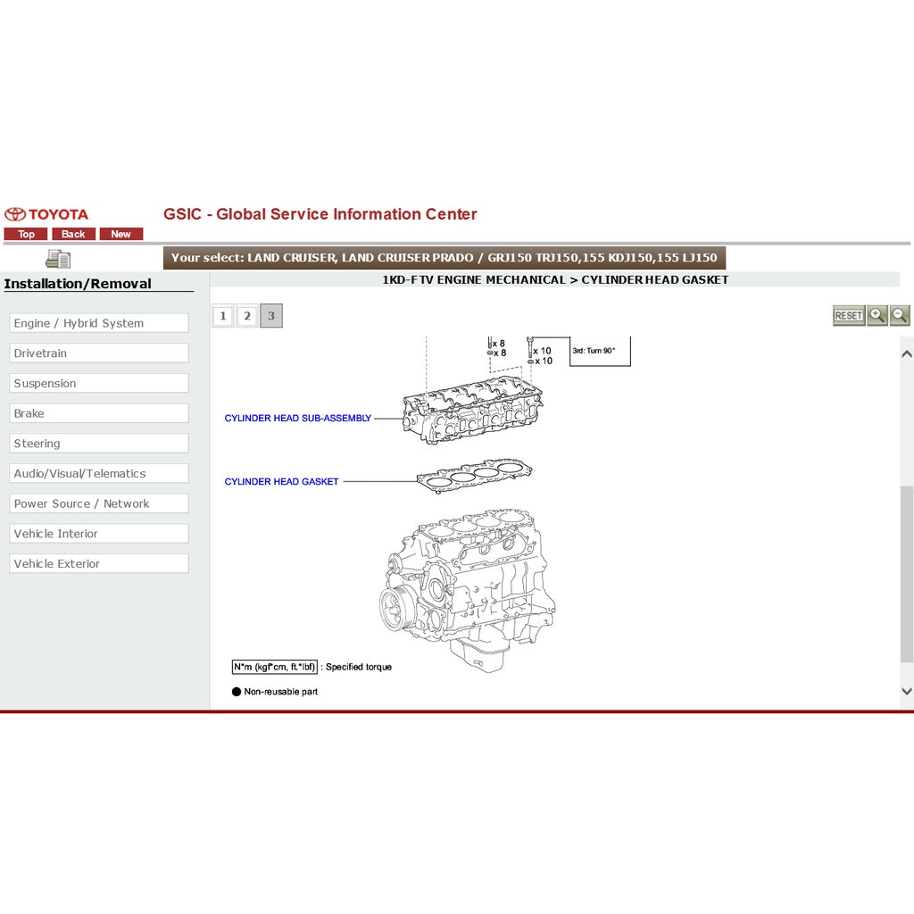 TOYOTA LAND CRUISER PRADO J150 2009-2023 Full Manual Set – Repair & Maintenance Manual