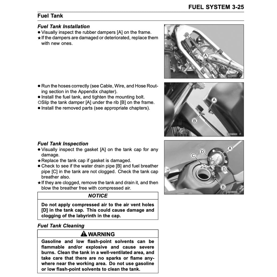 KAWASAKI KLX150L 2014-2018 Full Manual Set – Repair & Maintenance Manual andSpare Parts Catalog and User Handbook