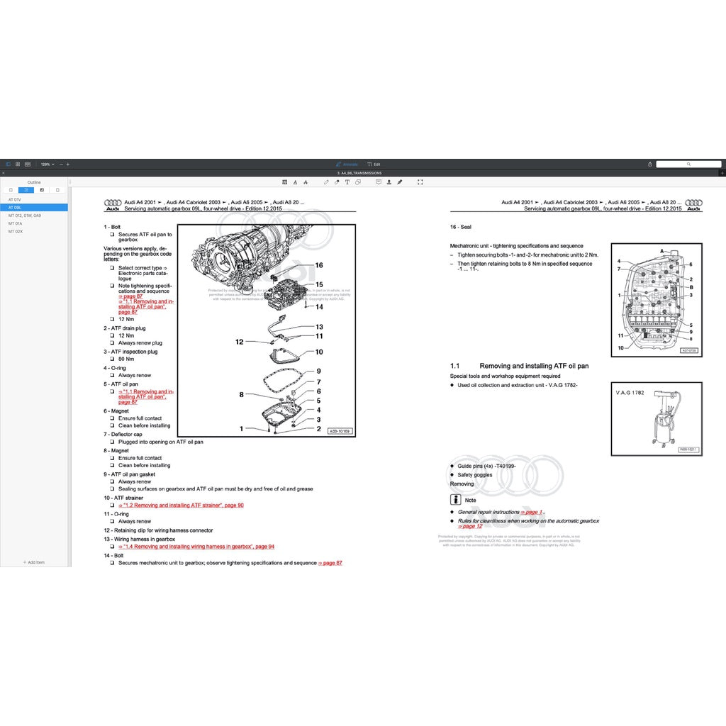 Audi A4 B6-B7 2002-2008 Full Manual Set – FACTORY SERVICE REPAIR WORKSHOP MANUAL