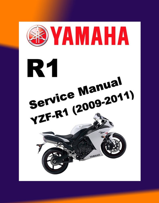 YAMAHA YZF-R1 2009-2011 Full Manual Set – Repair & Maintenance Manual and Spare Parts Catalog and User Handbook