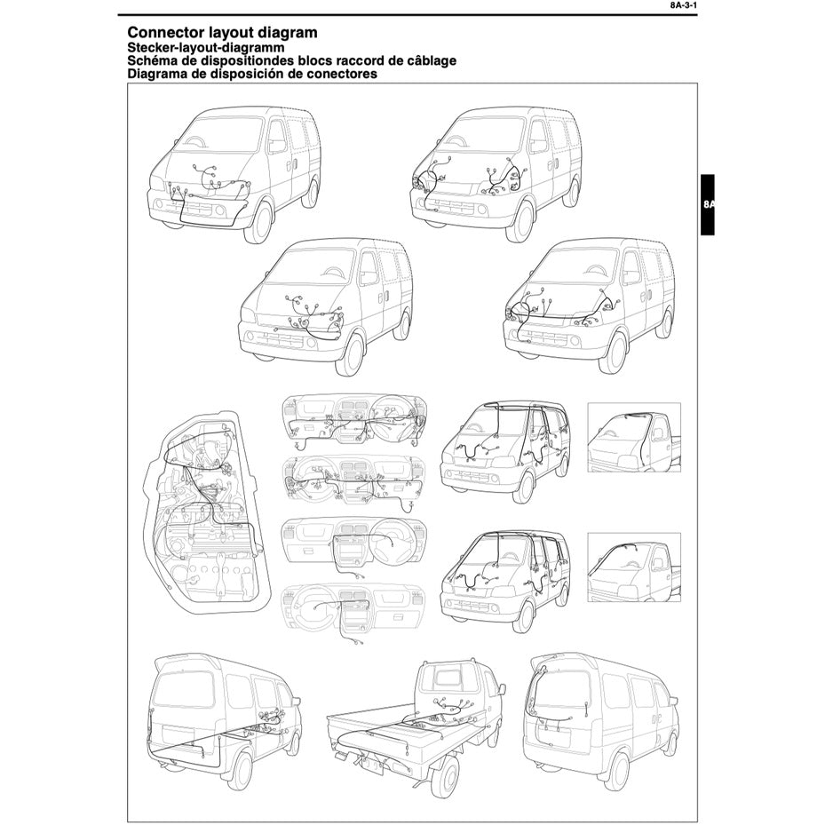 SUZUKI ERV 1999-2013 Full Manual Set – Repair & Maintenance Manual