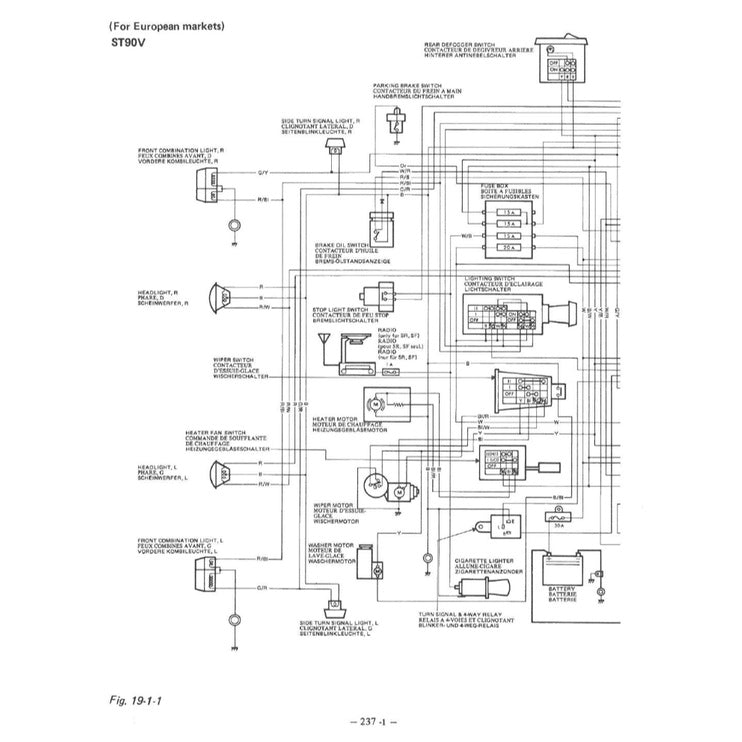 SUZUKI CARRY ST30/40/90/100 1979-1985 Full Manual Set – Repair & Maintenance Manual