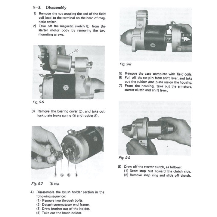 SUZUKI CARRY ST30/40/90/100 1979-1985 Full Manual Set – Repair & Maintenance Manual