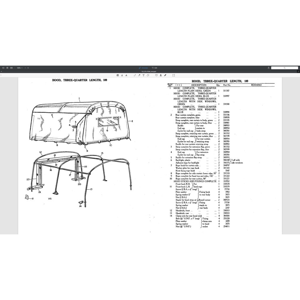 LAND ROVER SERIES II & IIA 88/109 1958-1971 Full Manual Set – Repair & Maintenance Manual