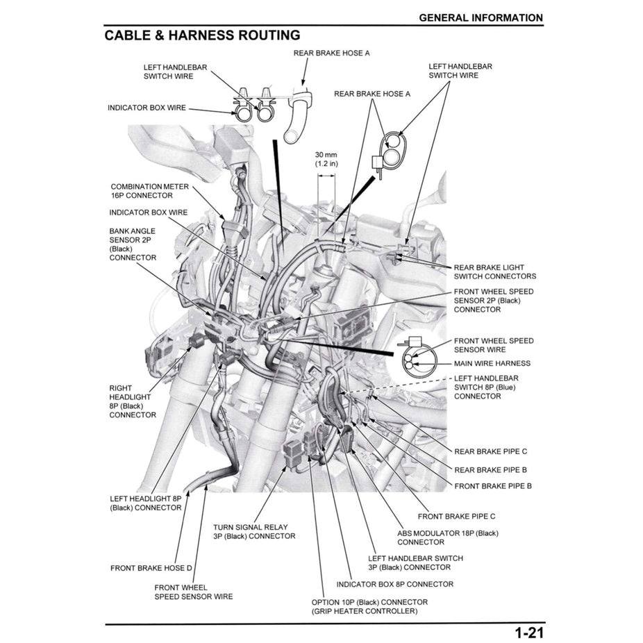 HONDA ADV 750 ADV750 / XADV 750 XADV750 2017-2024 Full Manual Set – Repair & Maintenance Manual and Spare Parts Catalog and User Handbook
